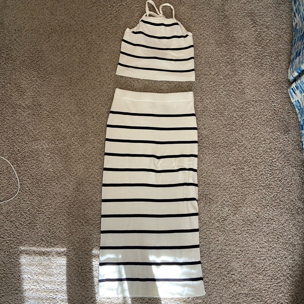 H&M midi sweater set